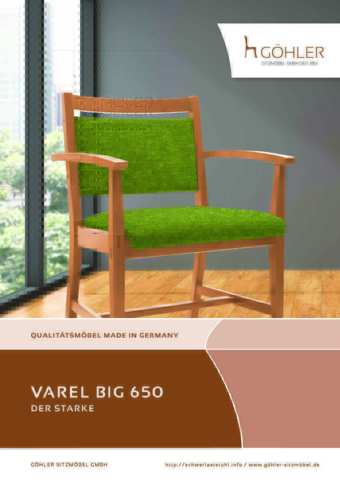 Göhler Schwerlaststuhl VAREL BIG