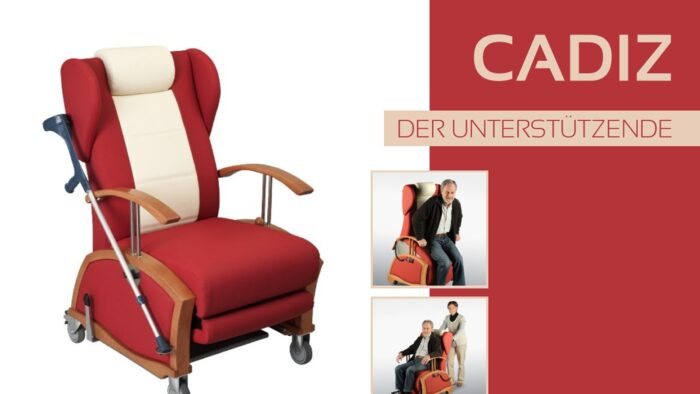 CADIZ – Die Modellreihe der Pflegesessel von Göhler
