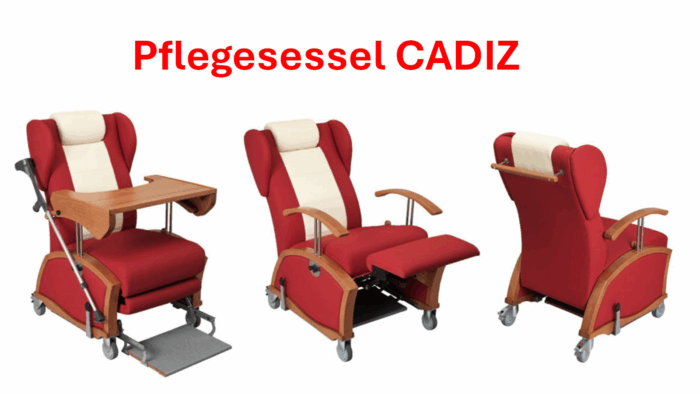 CADIZ – Die Modellreihe der Pflegesessel von Göhler