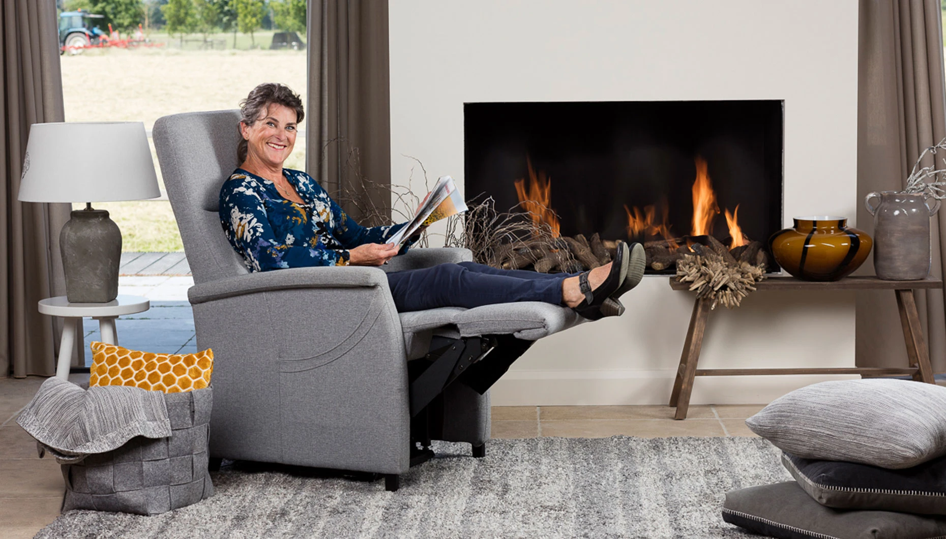 Fitform Seniorensessel / Relax Sessel Modell 580 mit Langzeit-Garantie